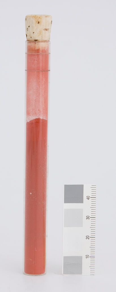 Unidentified Red Pigment