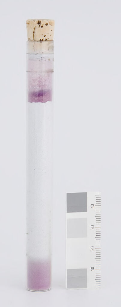 Unidentified White-Ish Violet Pigment