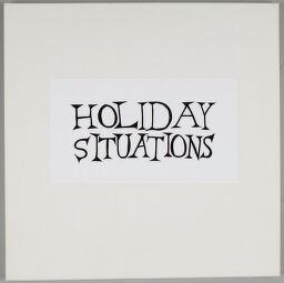 Holiday Situations (Boxed Portfolio Of 10 Prints, Colophon, And White Vinyl Lp)