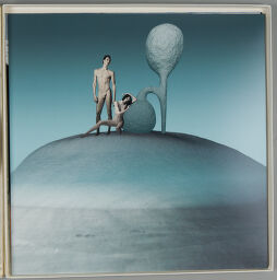Vii (Male And Female Nude Manikins On Top Of A Dome Of Snow )