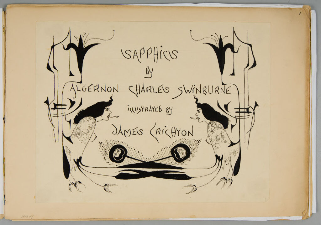 Title Page For Swinburne's 