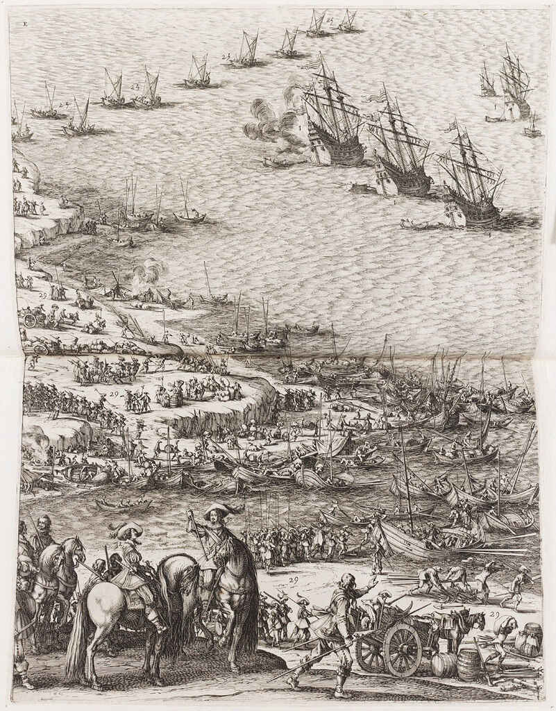 Siege Of The Citadel Of Saint-Martin On The Ile De Ré (Lower Left)