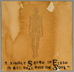 A Single Screw Of Flesh Is All That Pins The Soul