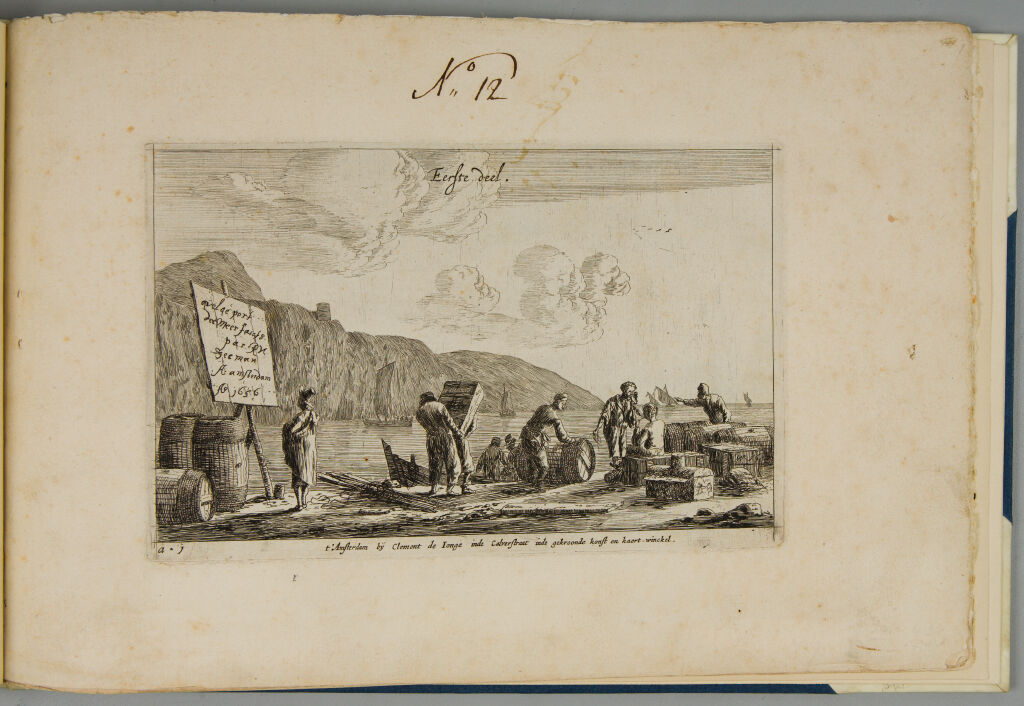 Wharf Scene: Title Page From Seaports