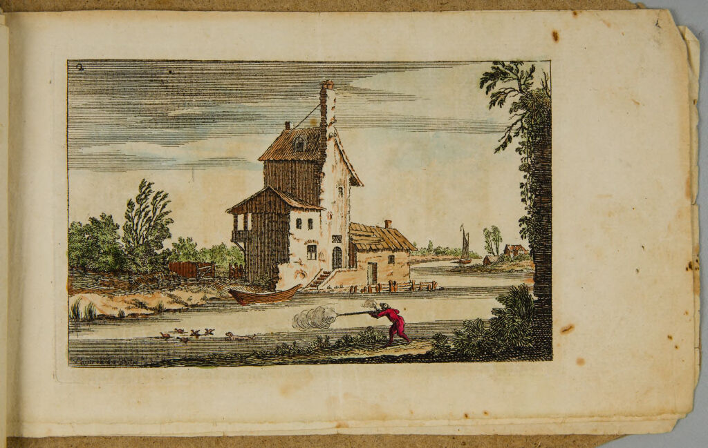 Landscape With An Arch Topped By A Half-Timbered House