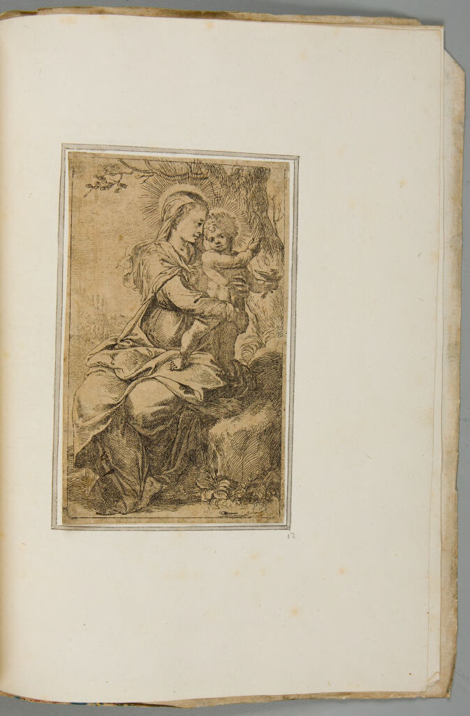 Madonna And Child With A Bird