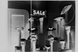 [Hats And Mannequins In Shop Window, New York]
