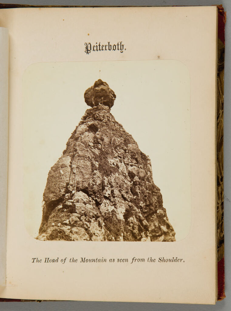 The Ascent Of The Pieterboth Mountain: Mauritius: October 13, 1864