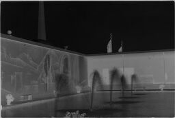 [Murals By Lyonel Feininger In The Fountain Court Of The New York World's Fair]