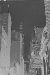 [View Of Signs And Buildings, New York]