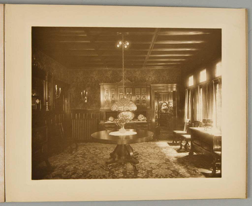 Untitled (Dining Room, Table In Center)