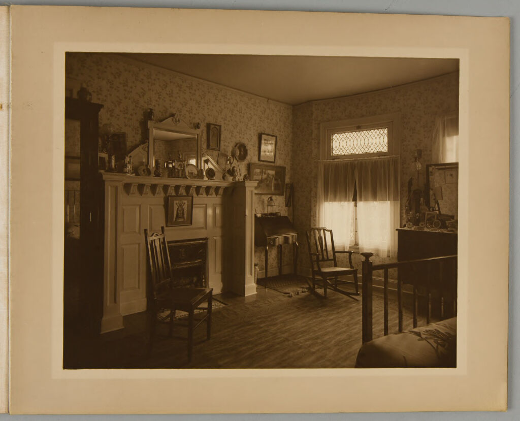 Untitled (Bedroom, Fireplace To Left)