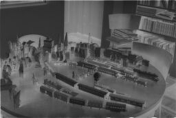 [Lyonel Feininger's Toy Houses And Trains]