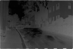 [Street With Shadows From Sunlight, Plymouth, Massachusetts]