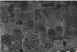 [Masks On Display In Shop Window, Plymouth, Massachusetts]