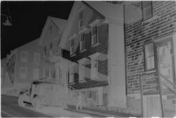 [Parked Car And Houses, Plymouth, Massachusetts]