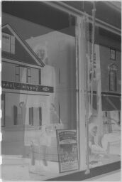 [Reflection In Shop Window, Plymouth, Massachusetts?]