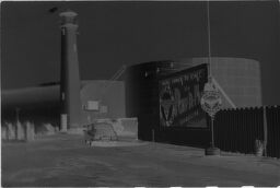 [Lighthouse And Quincy Gasoline Tanks]