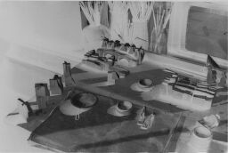 [Wooden Toys On Lyonel Feininger's Work Table]