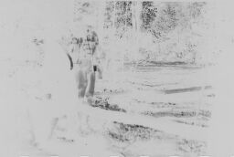 [Julia Feininger And Unidentified Woman By Trees]