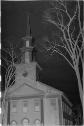 [View Of Church, New England]