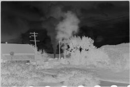 [Smoke In Distance From Locomotive, Near Falls Village, Connecticut]