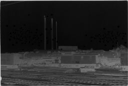 [Railroad Yard With New York Central Cars]