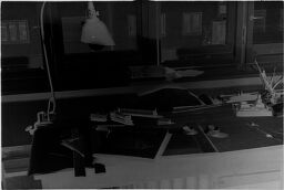 [Lyonel Feininger's Work Table]