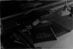 [Lyonel Feininger's Work Table]