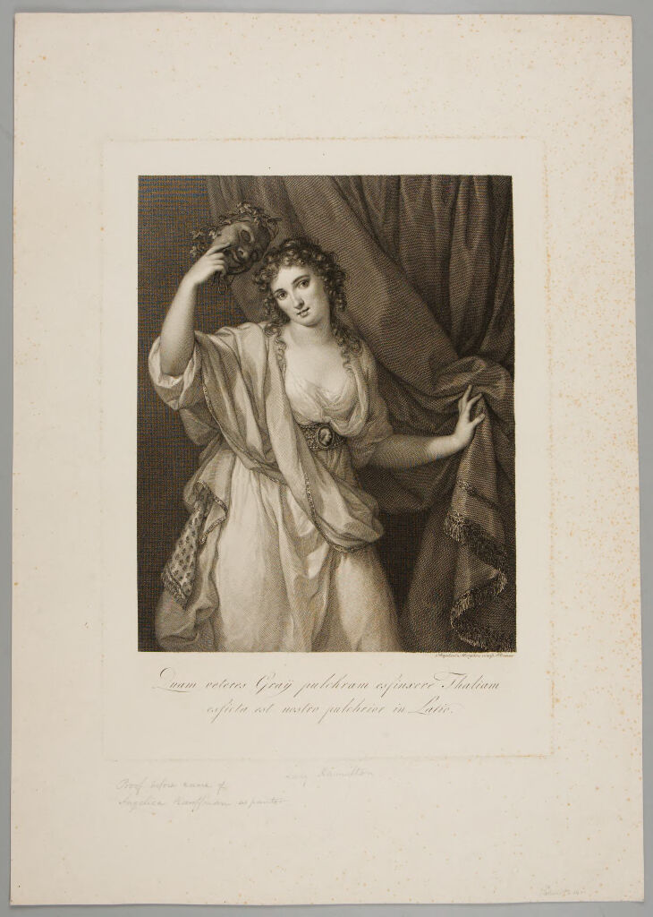 Lady Hamilton, As The Comic Muse