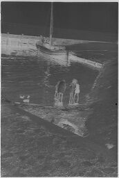 [Woman And Children In Water, Baltic Coast]