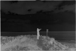 [Man With Telescope, West Deep, Baltic Coast]