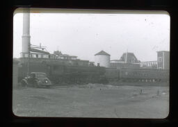 [Train Cars And Locomotive Near Plymouth, Massachusetts]