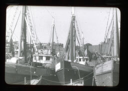[Boats At Harbor, New England]