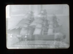 [Model Ship In The Peabody Essex Museum, Salem, Massachusetts]