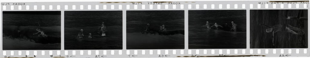 Untitled (Soldiers Swimming In Ocean, Vietnam)