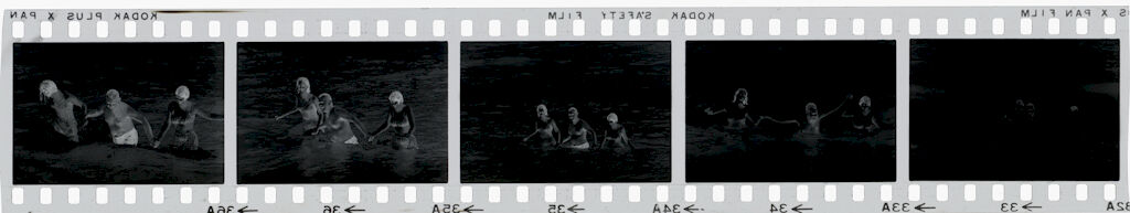 Untitled (Man And Two Women In The Ocean, Vietnam)