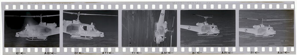 Untitled (Helicopter Gunship Flying Over Jungle South Of Saigon, Vietnam)