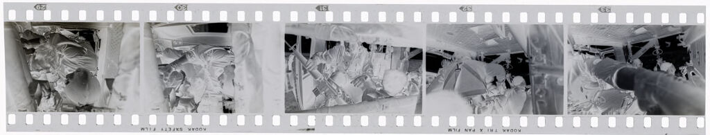 Untitled (Interior Of Helicopter With Medics And Wounded, Vietnam)