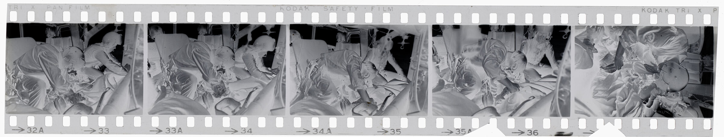Untitled (Members Of 57Th Medical Detachment Treat Wounded Soldiers Inside Medevac Helicopter, Vietnam)