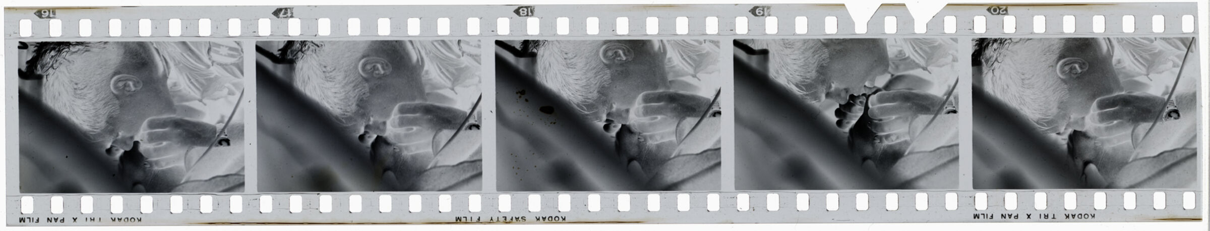 Untitled (Sp5 Herbert C. Donaldson Administering Mouth-To-Mouth Artificial Respiration During Medevac Mission, Vietnam)