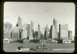 [Buildings And Harbor, New York]