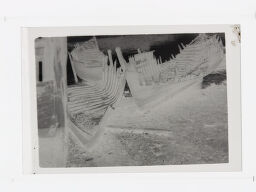 [Remnants Of Wooden Boats On Beach]