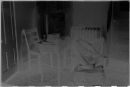 [Still Life Of Chairs, Radiator And Table, New England]