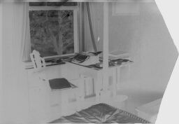 [Interior View Of Desk By Window]