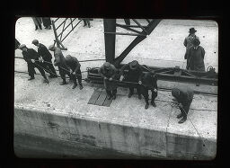 [Dockworkers, Viewed From Above]
