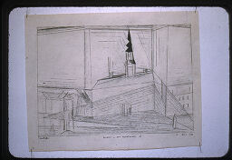 [Pen Drawing By Lyonel Feininger, 1923]