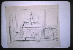 [Pen Drawing By Lyonel Feininger, 1923/1953]