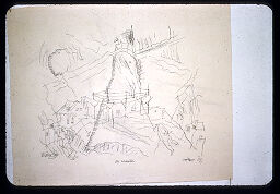 [Pen Drawing By Lyonel Feininger, 1917]