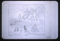 [Pen Drawing By Lyonel Feininger, 1915]